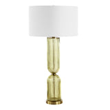 Lighting Mirah Olive Glass Table Lamp 