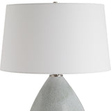 Lighting Moray Gray Glaze Table Lamp 