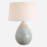 Lighting Moray Gray Glaze Table Lamp 