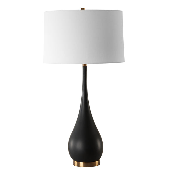 Lighting Nocturnal Black Table Lamp 