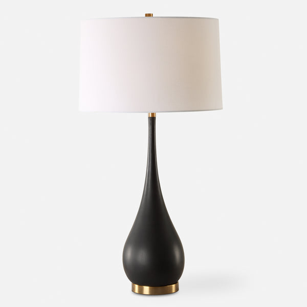 Lighting Nocturnal Black Table Lamp 