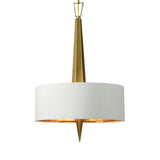 Lighting Obeliska 3 Light Gold Chandelier 