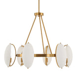 Lighting Oviform 6 Light Round Chandelier 