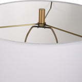 Lighting Palu Travertine Table Lamp 