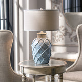 Lighting Parterre Pale Blue Table Lamp 