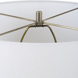 Lighting Pavlova Glossy White Table Lamp 