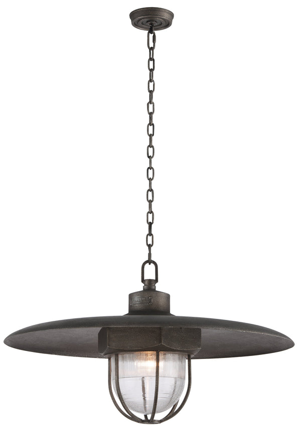 Lighting - Pendant Acme 1lt Pendant Large // Aged Silver 