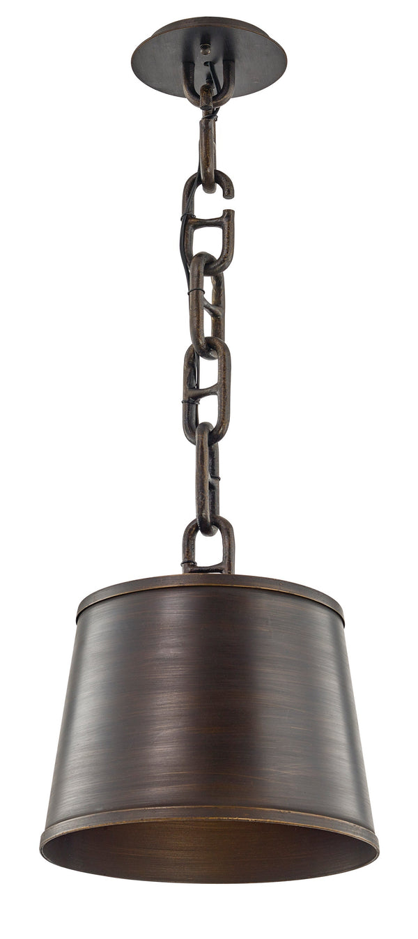 Lighting - Pendant Admirals Row 1lt Pendant // Pompeii Bronze 