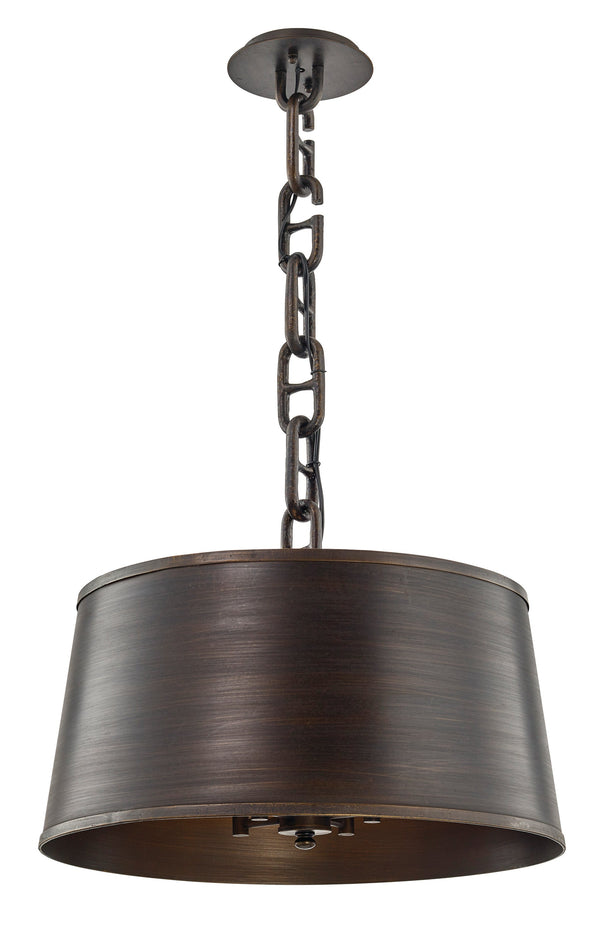 Lighting - Pendant Admirals Row 4lt Pendant // Pompeii Bronze 