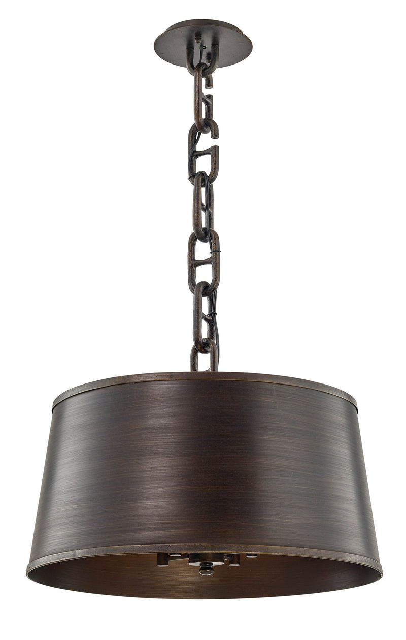 Lighting - Pendant Admirals Row 4lt Pendant // Pompeii Bronze 