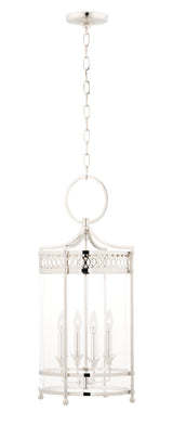 Lighting - Pendant Amelia 4 Light Pendant // Polished Nickel 