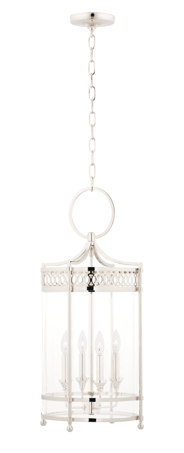 Lighting - Pendant Amelia 4 Light Pendant // Polished Nickel 