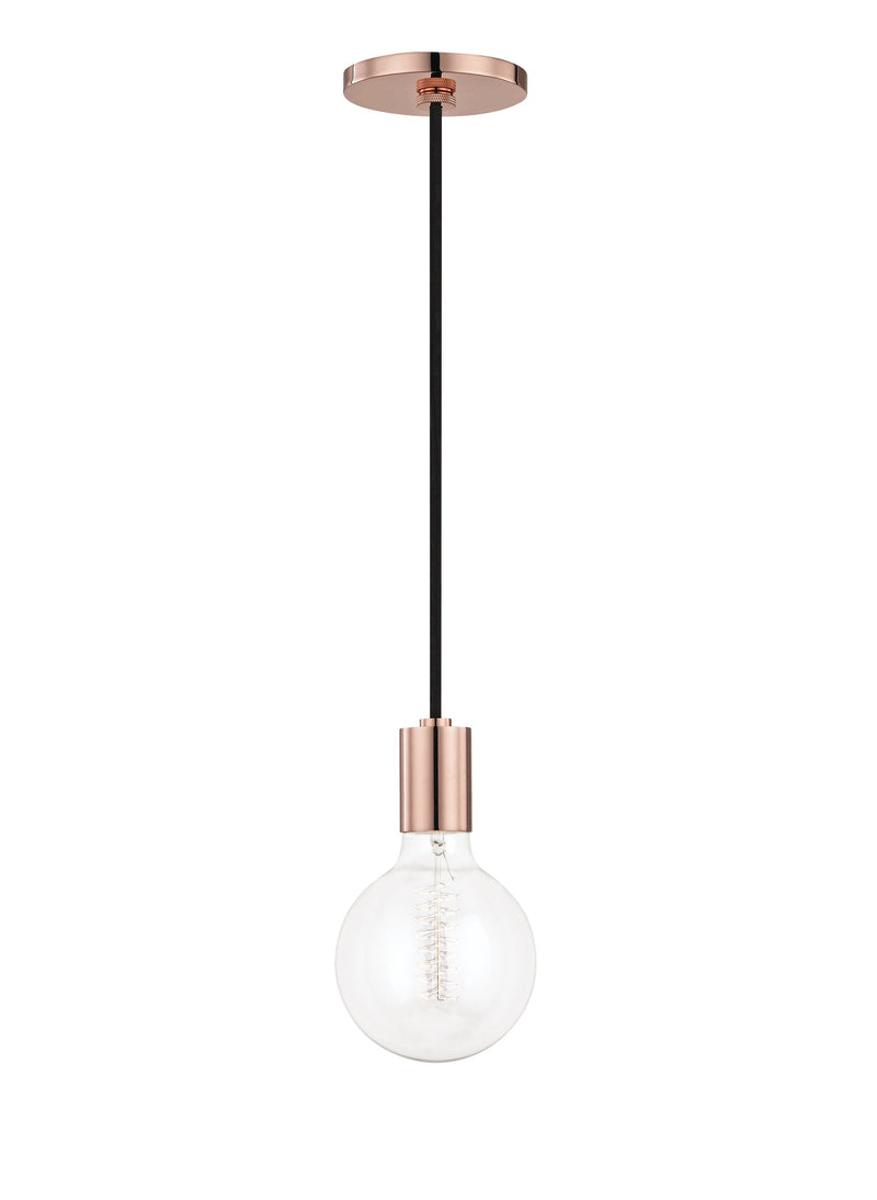 Lighting - Pendant Ava 1 Light Pendant // Polished Copper 