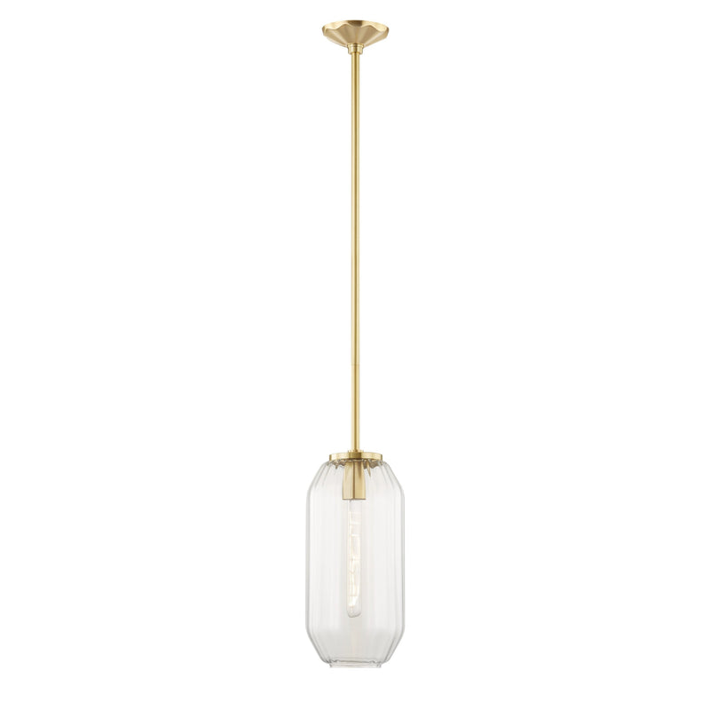 Lighting - Pendant Bennett 1 Light B Pendant // Aged Brass 