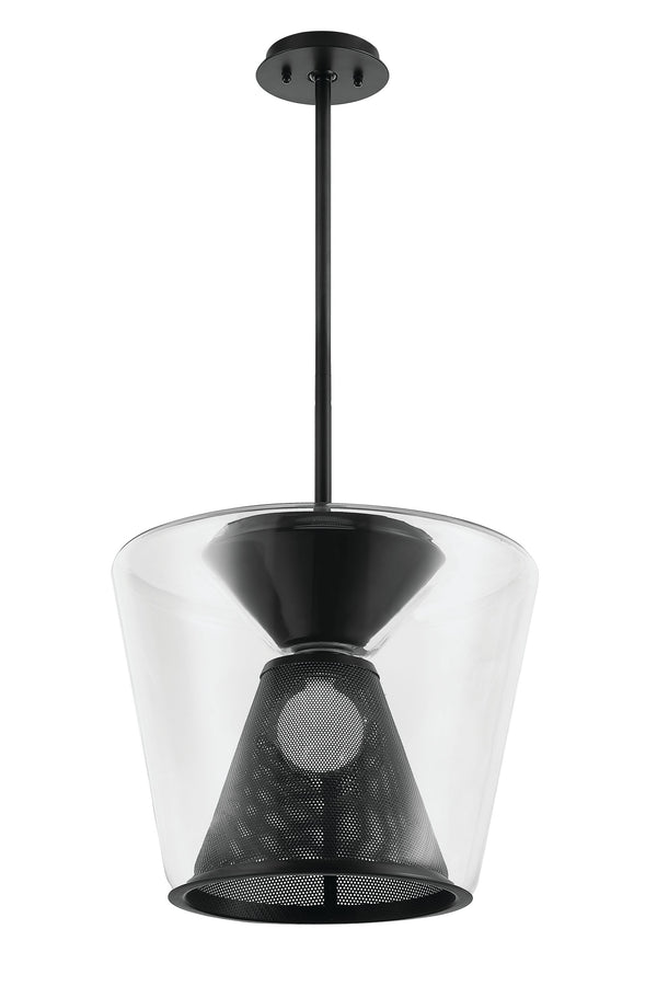 Lighting - Pendant Berlin 1lt Pendant Medium // Gun Metal 