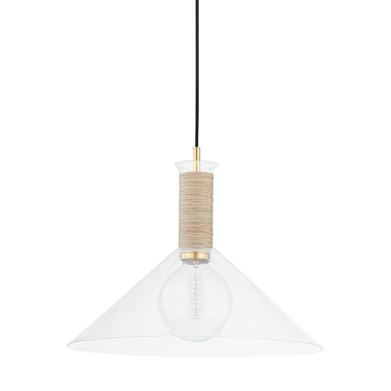 Lighting - Pendant Besa 1 Light Pendant // Aged Brass // Small 