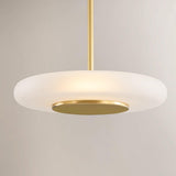 Lighting - Pendant Blyford 1 Light Pendant // Aged Brass // Large 