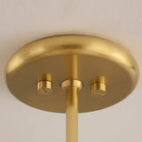 Lighting - Pendant Blyford 1 Light Pendant // Aged Brass // Large 