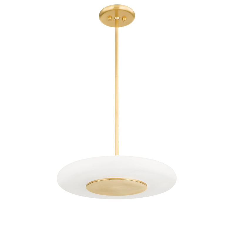 Lighting - Pendant Blyford 1 Light Pendant // Aged Brass // Small 