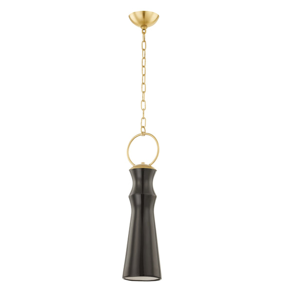 Lighting - Pendant Borden 1 Light Pendant // Aged Brass // Small 