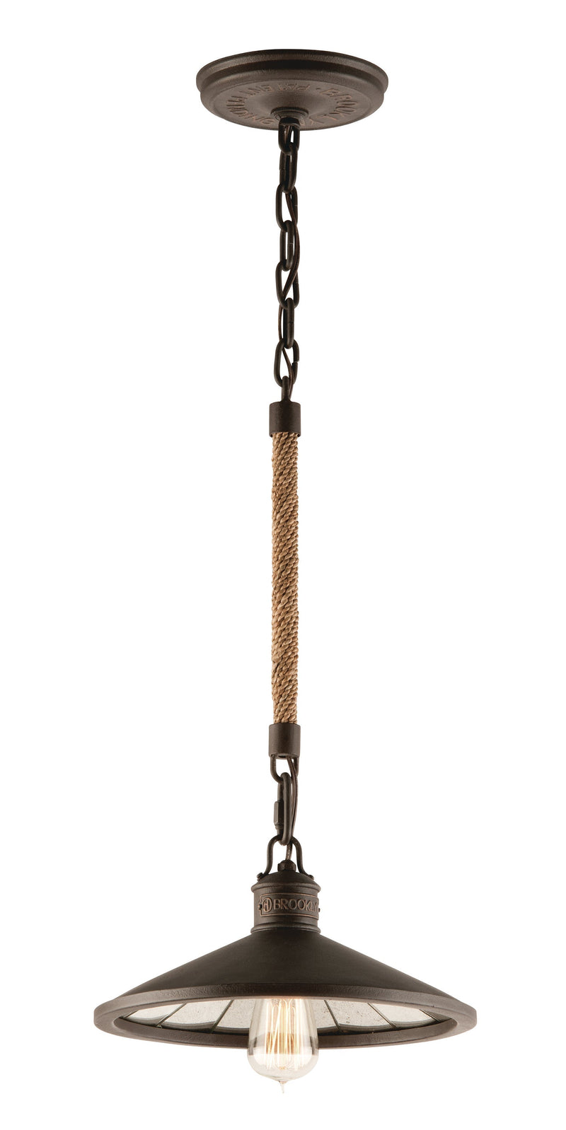 Lighting - Pendant Brooklyn 1lt Pendant Mini // Brooklyn Bronze 