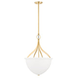 Lighting - Pendant Browne 3 Light Pendant // Aged Brass 