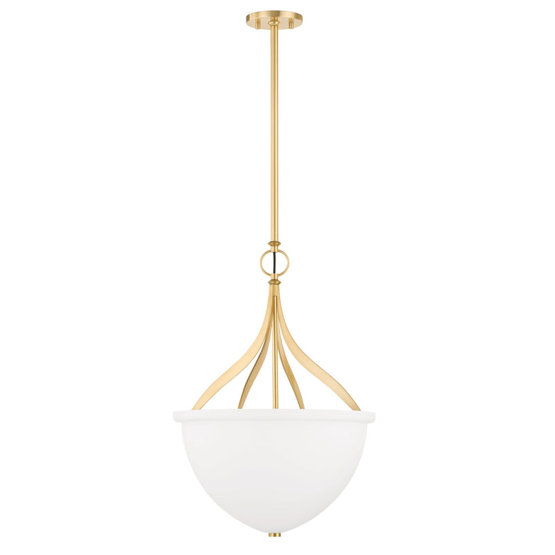 Lighting - Pendant Browne 3 Light Pendant // Aged Brass 