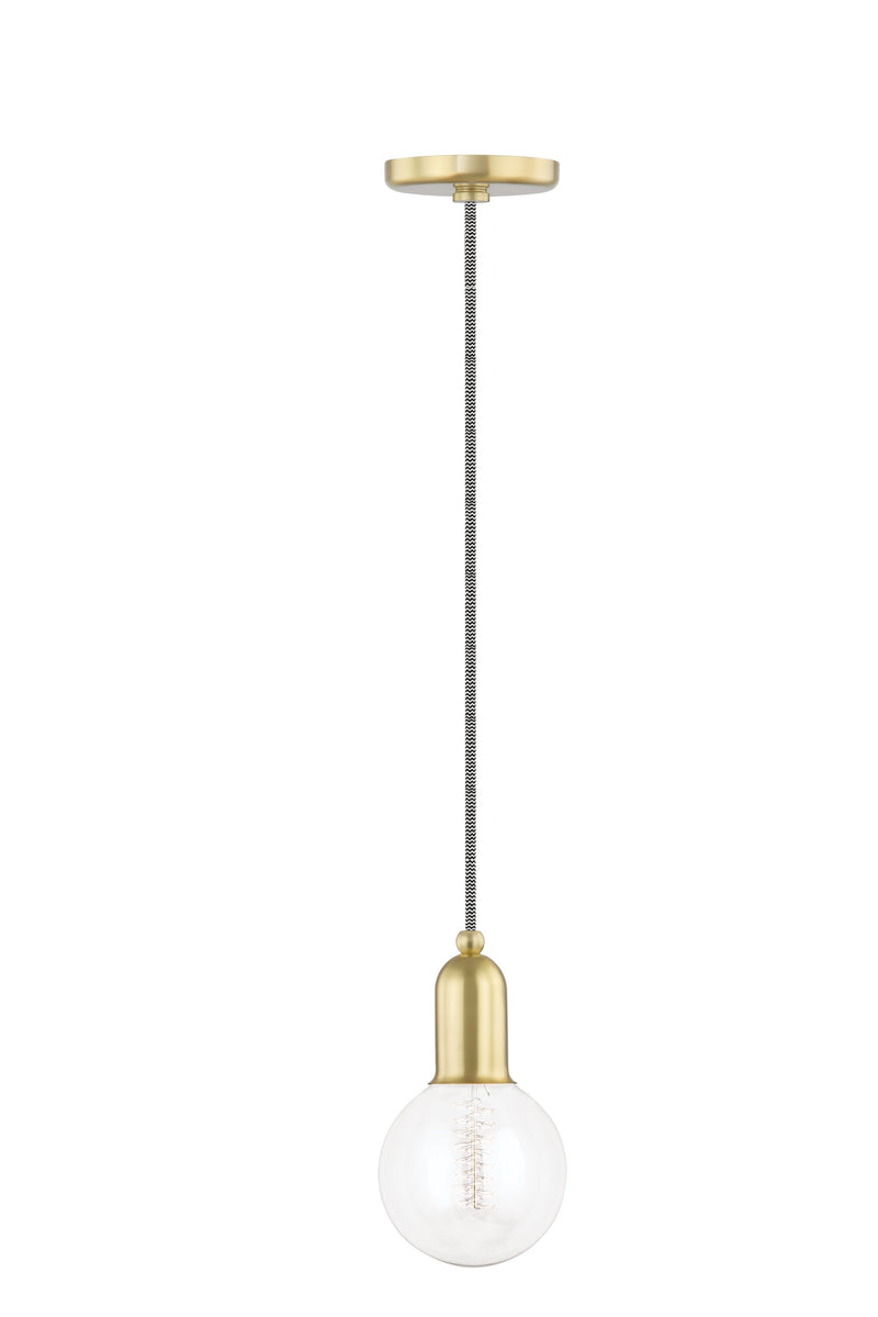 Lighting - Pendant Bryce 1 Light Pendant // Aged Brass 