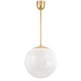 Lighting - Pendant Burlington 1 Light Pendant // Aged Brass // Large 