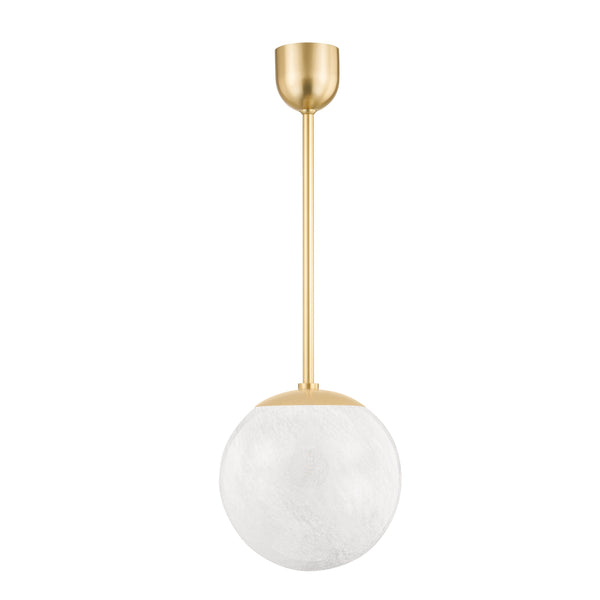 Lighting - Pendant Burlington 1 Light Pendant // Aged Brass // Small 