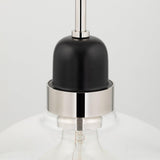 Lighting - Pendant Camile 1 Light Large Pendant // Polished Nickel 