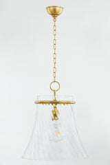 Lighting - Pendant Cantana 1 Light Pendant // Aged Brass // Small 