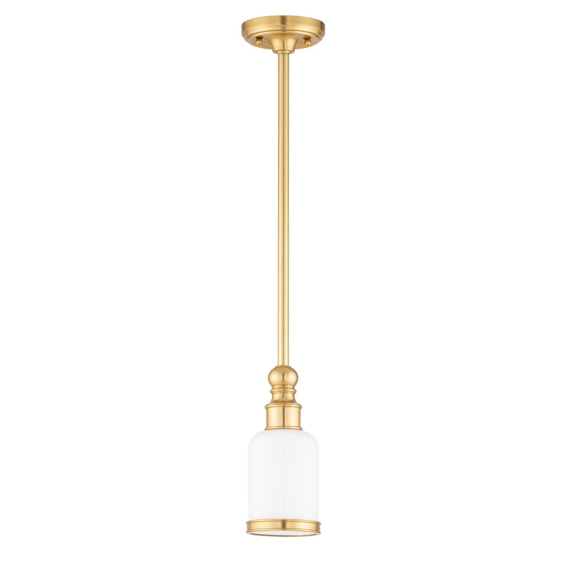 Lighting - Pendant Chatham 1 Light Pendant // Aged Brass 