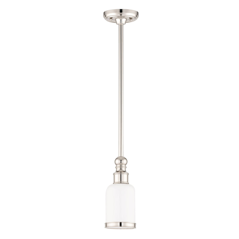 Lighting - Pendant Chatham 1 Light Pendant // Polished Nickel 