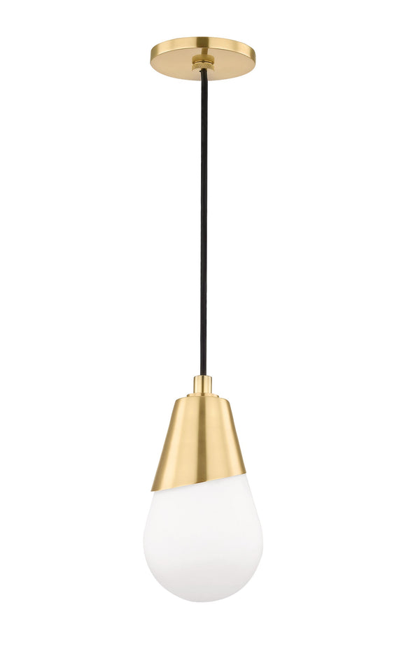 Lighting - Pendant Cora 1 Light Pendant // Aged Brass 