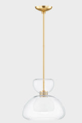 Lighting - Pendant Cortney 1 Light Pendant // Aged Brass 