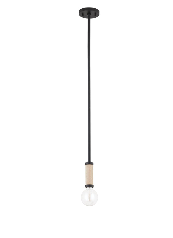 Lighting - Pendant Cruiz 1 Light Pendant // Soft Black 