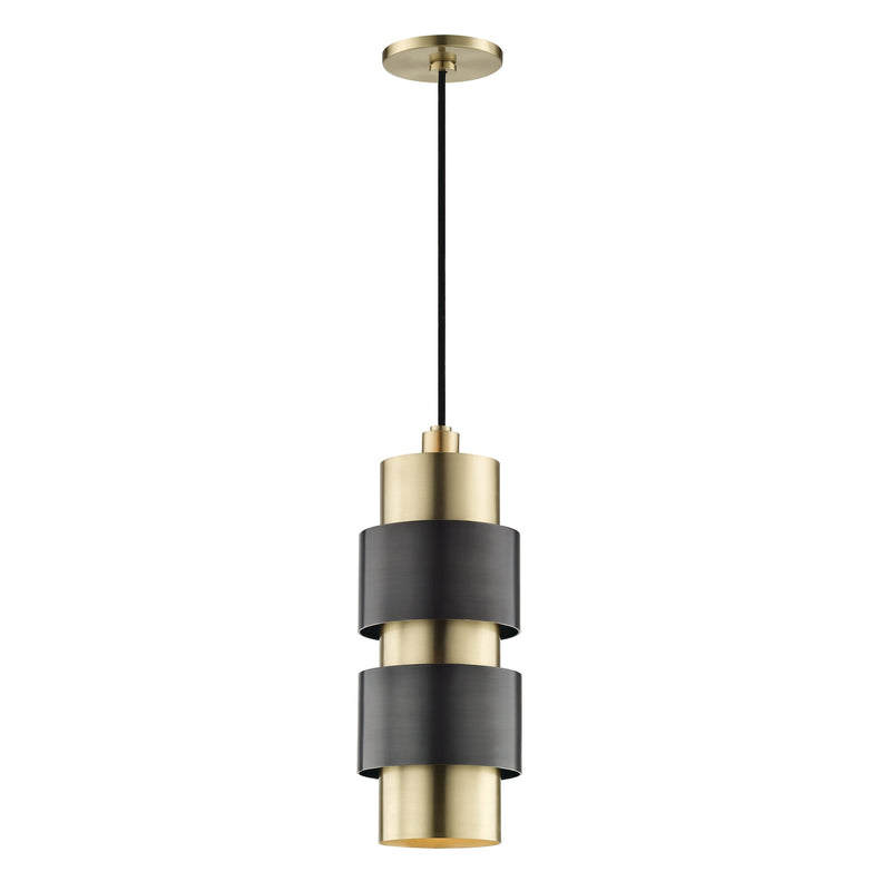 Lighting - Pendant Cyrus 2 Light Pendant // Aged Old Bronze 