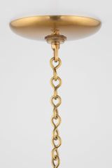 Lighting - Pendant Dalton 9 Light Large Pendant // Aged Brass 