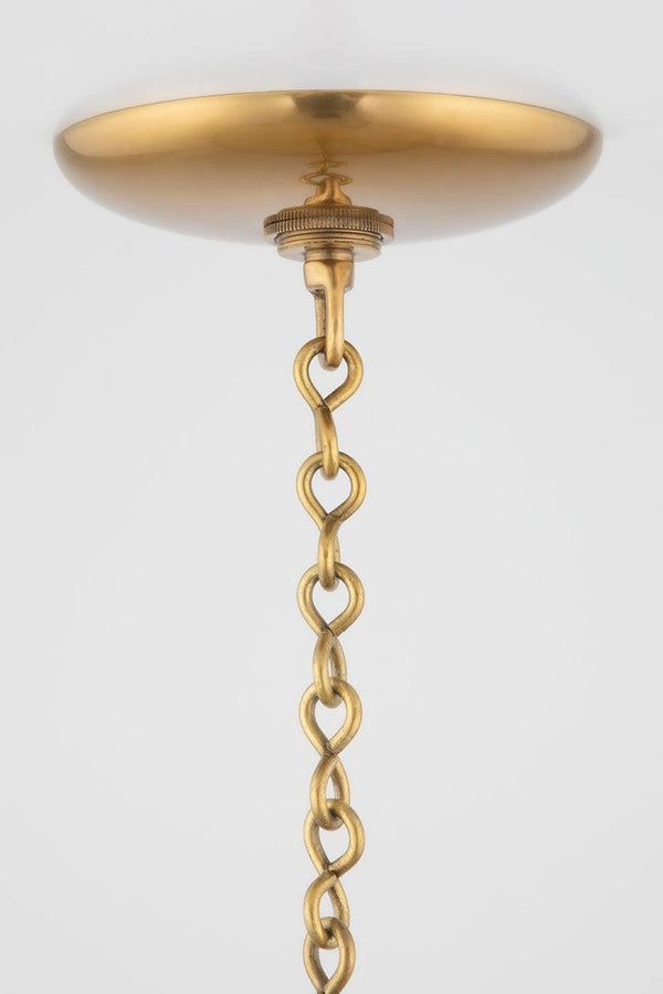 Lighting - Pendant Dalton 9 Light Large Pendant // Aged Brass 