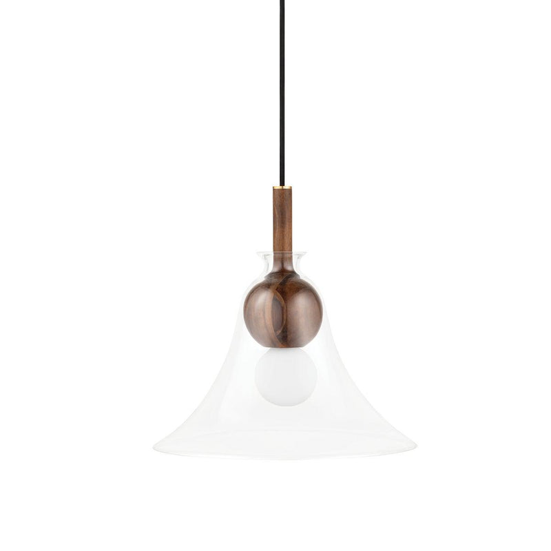 Lighting - Pendant Dani 1 Light Pendant // Aged Brass // Large 