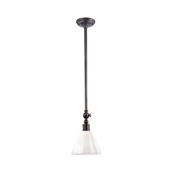 Lighting - Pendant Darien 1 Light Pendant // Distressed Bronze // Small 