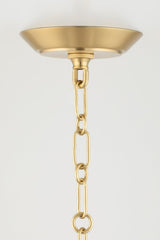 Lighting - Pendant Debi 1 Light Pendant // Aged Brass 