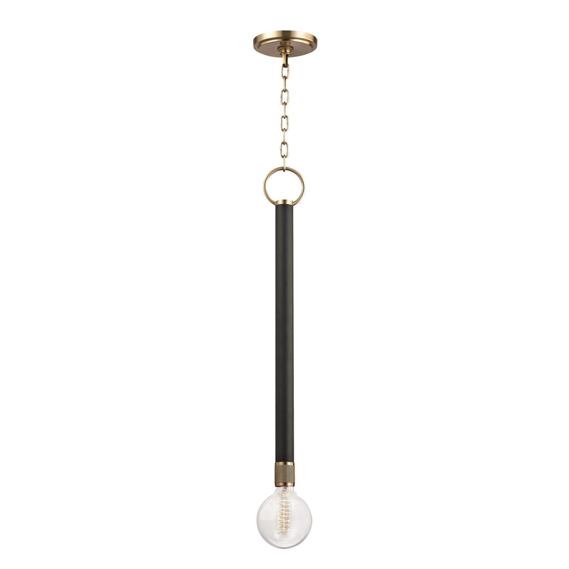 Lighting - Pendant Desmond 1 Light Pendant // Aged Brass 