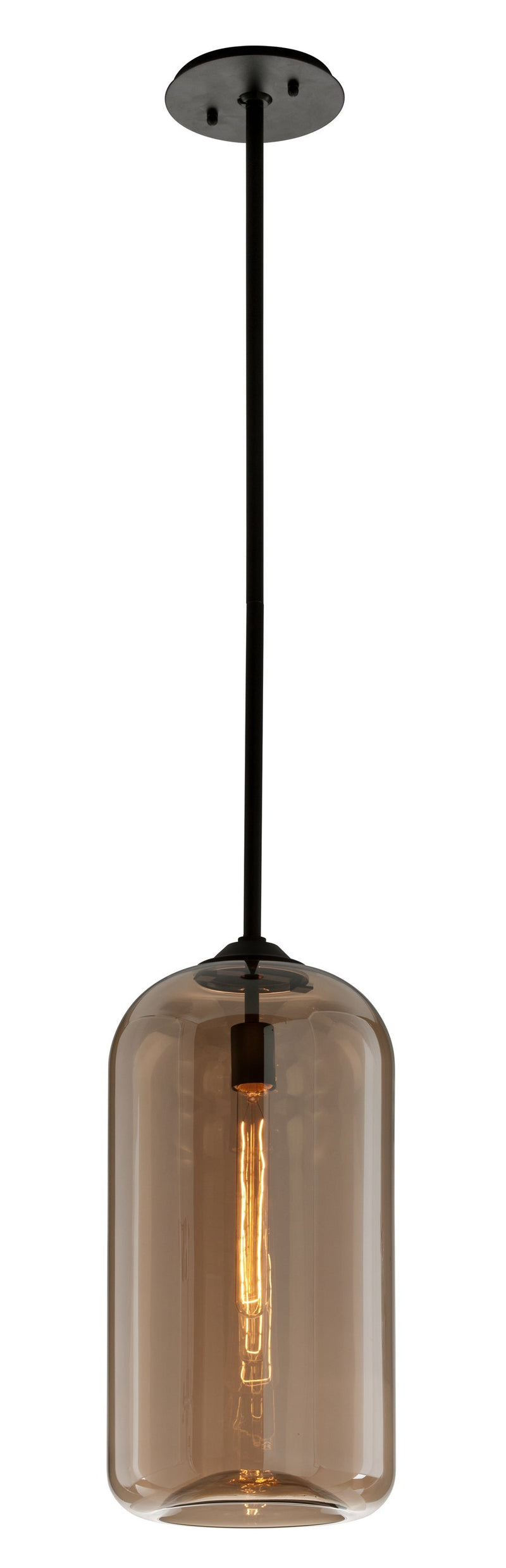 Lighting - Pendant District 1lt Pendant Large // Satin Black // Medium 