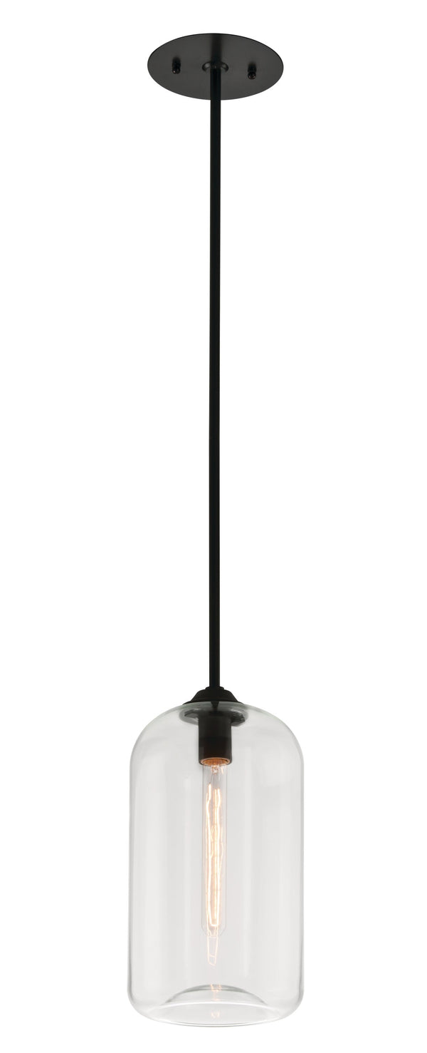 Lighting - Pendant District 1lt Pendant Small // Satin Black // Small 