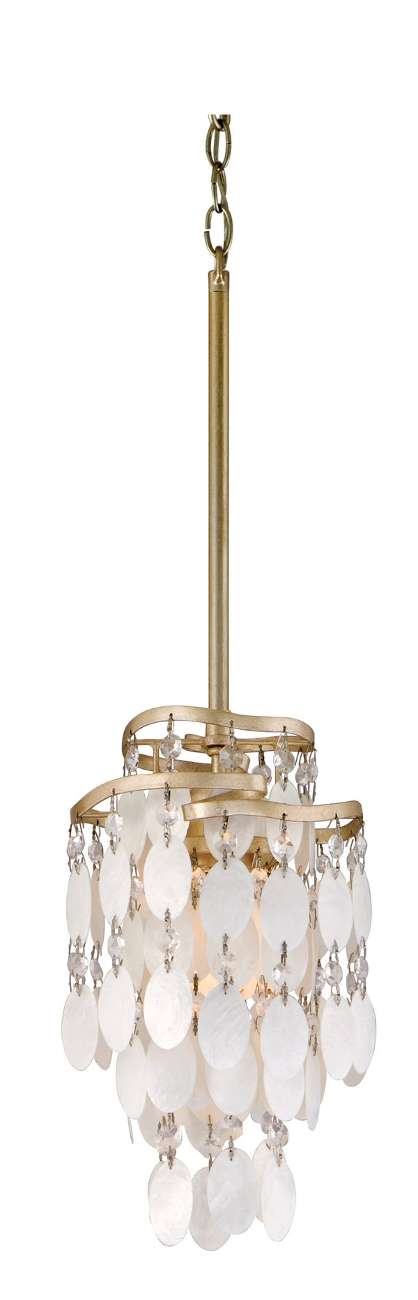 Lighting - Pendant Dolce 1lt Mini Pendant // Champagne Leaf 