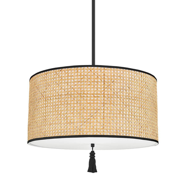 Lighting - Pendant Dolores 3 Light Pendant // Soft Black 