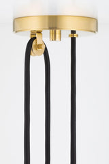 Lighting - Pendant Dorset 1 Light Pendant // Aged Brass 