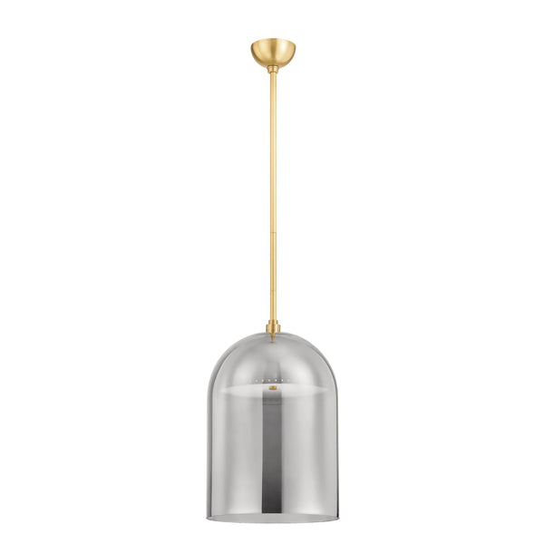 Lighting - Pendant Dorval 1 Light Pendant // Aged Brass // Large 